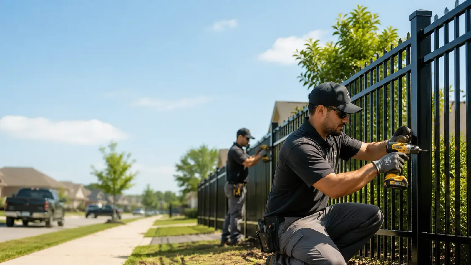 Metal Fence Installation in Slade, KY